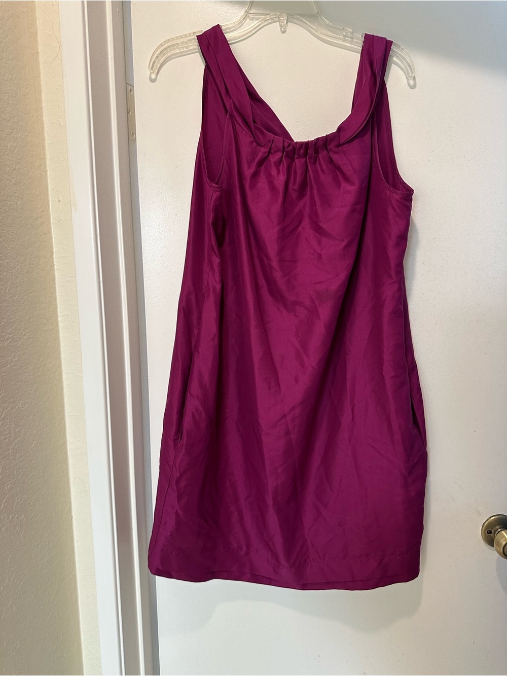 Banana Republic Fuchsia Sleeveless Dress